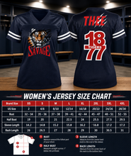 Load image into Gallery viewer, Thee Savage JSU Women Football Jersey