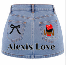Load image into Gallery viewer, Senior 2027 Denim Skirt