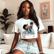 Load image into Gallery viewer, Cropped/Oversized Chris Brown Shirt