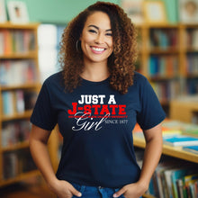 Load image into Gallery viewer, Just A J-State Girl