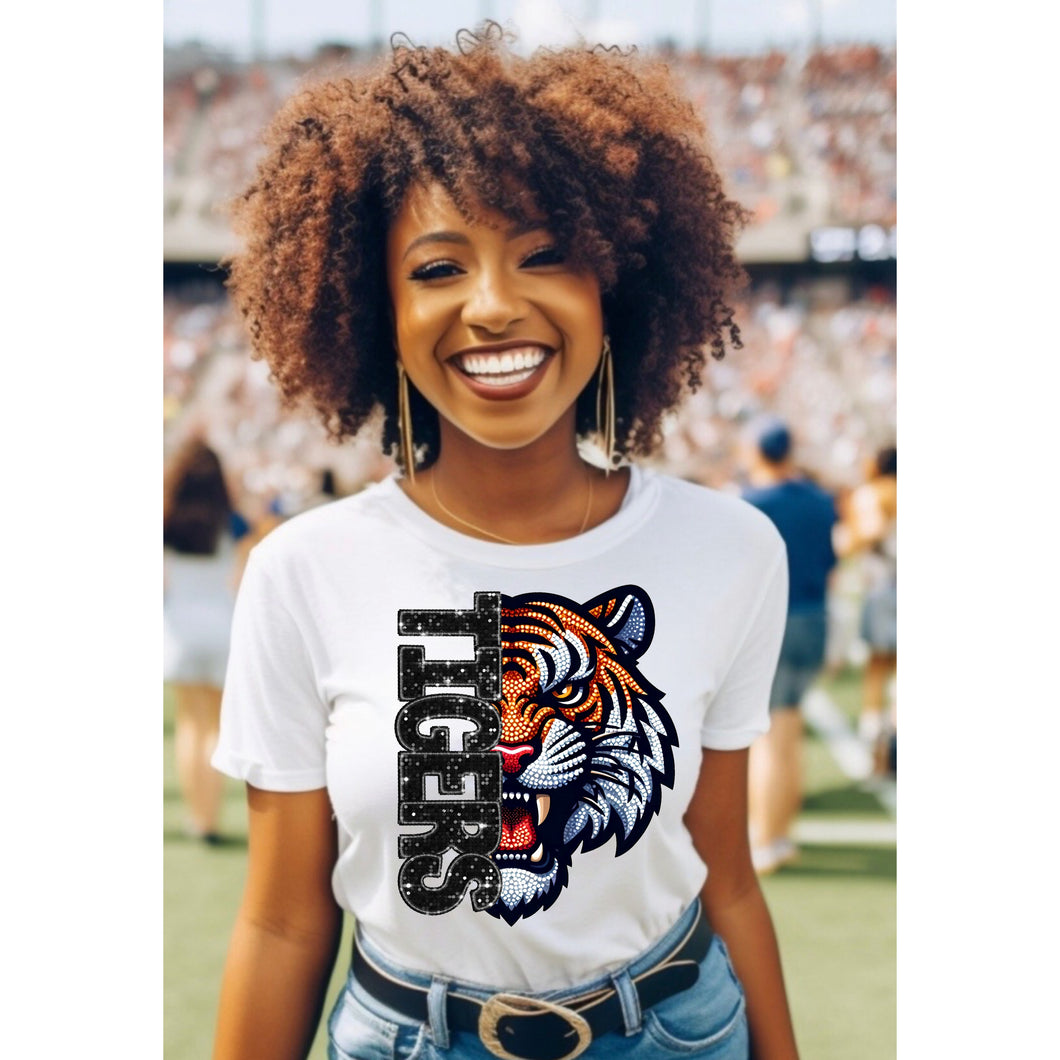 Half Face Tiger