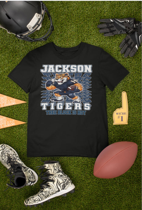 Jackson Tigers Thee Block is Hot