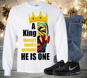 A King Doesn’t Need A Weapon