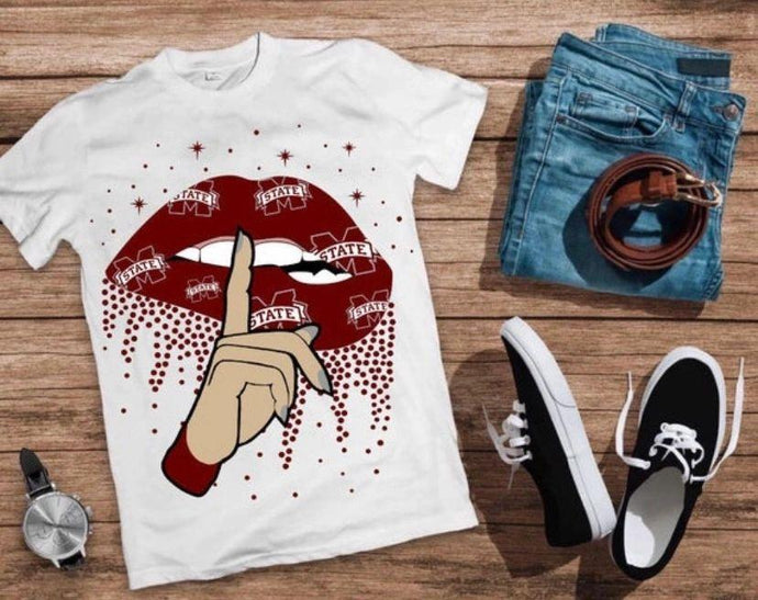 Mississippi State Dripping Lips