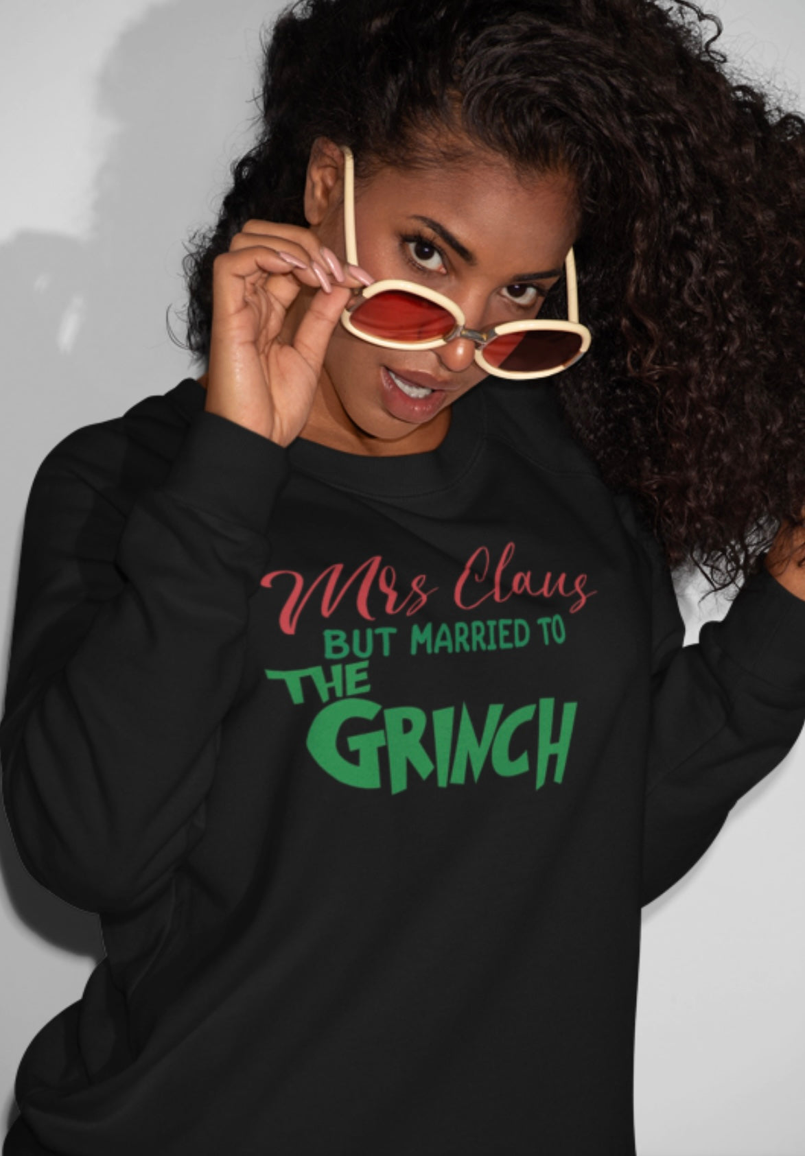 Mrs claus but I married the grinch - 3T Xpressions