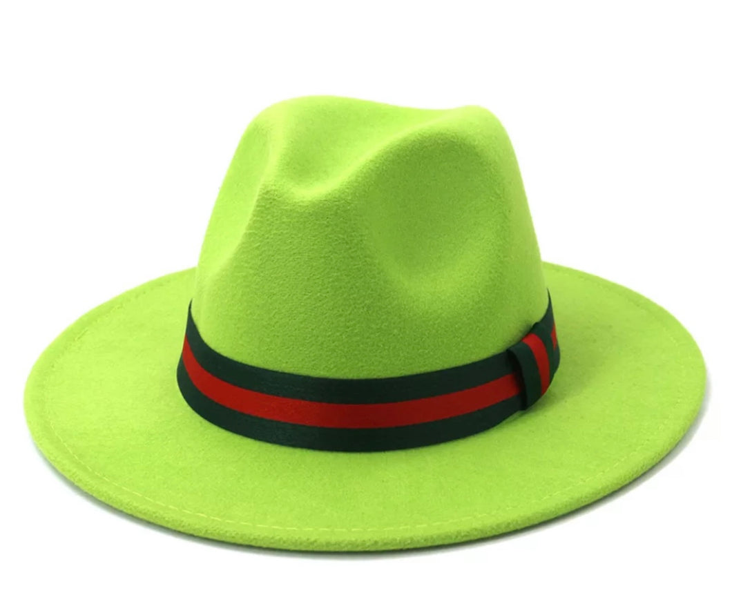 Fedora Lime Green