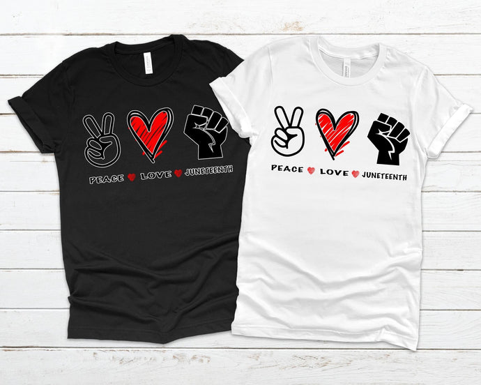 Peace Love Juneteenth