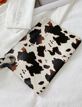 Load image into Gallery viewer, Printed Brown Cow Printed Medium Handbag